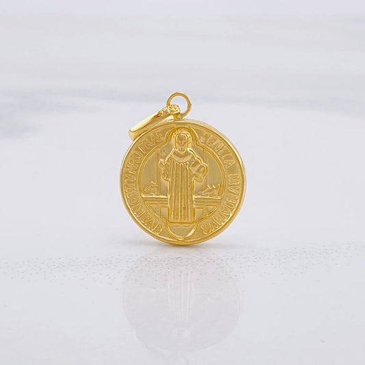 San Benito Pendant 1.35g / 1 in 18K Yellow Gold