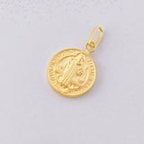 Dije San Benito 0.75g / 3/4 in Oro Amarillo 18K