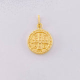 Dije San Benito 0.7g / 3/4 in Oro Amarillo 18K