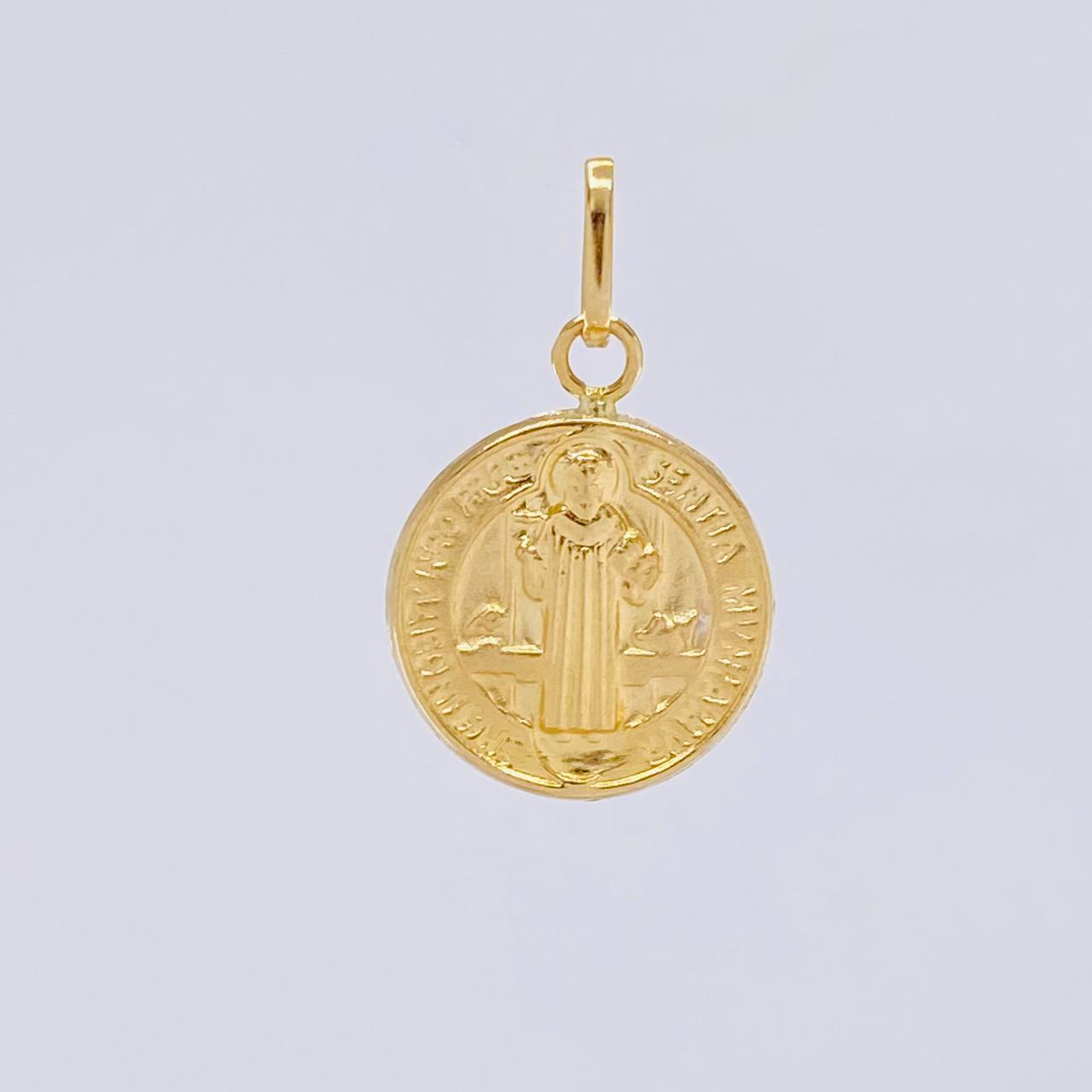 Dije San Benito 0.75g / 3/4 in Oro Amarillo 18K