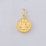 Dije San Benito 0.5g / 3/4 in Oro Amarillo 18K