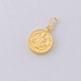 Dije San Benito 0.5g / 3/4 in Oro Amarillo 18K