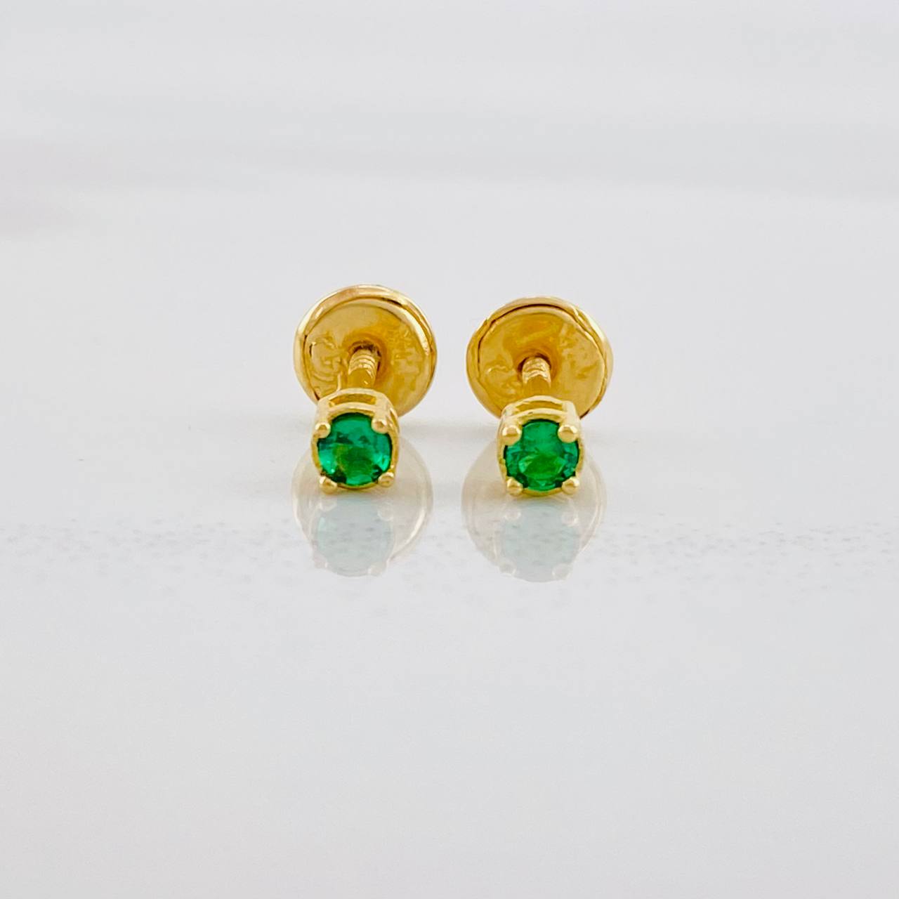 Topos 4 Garras 0.6g / in / 2.63mm Oro Amarillo 18K