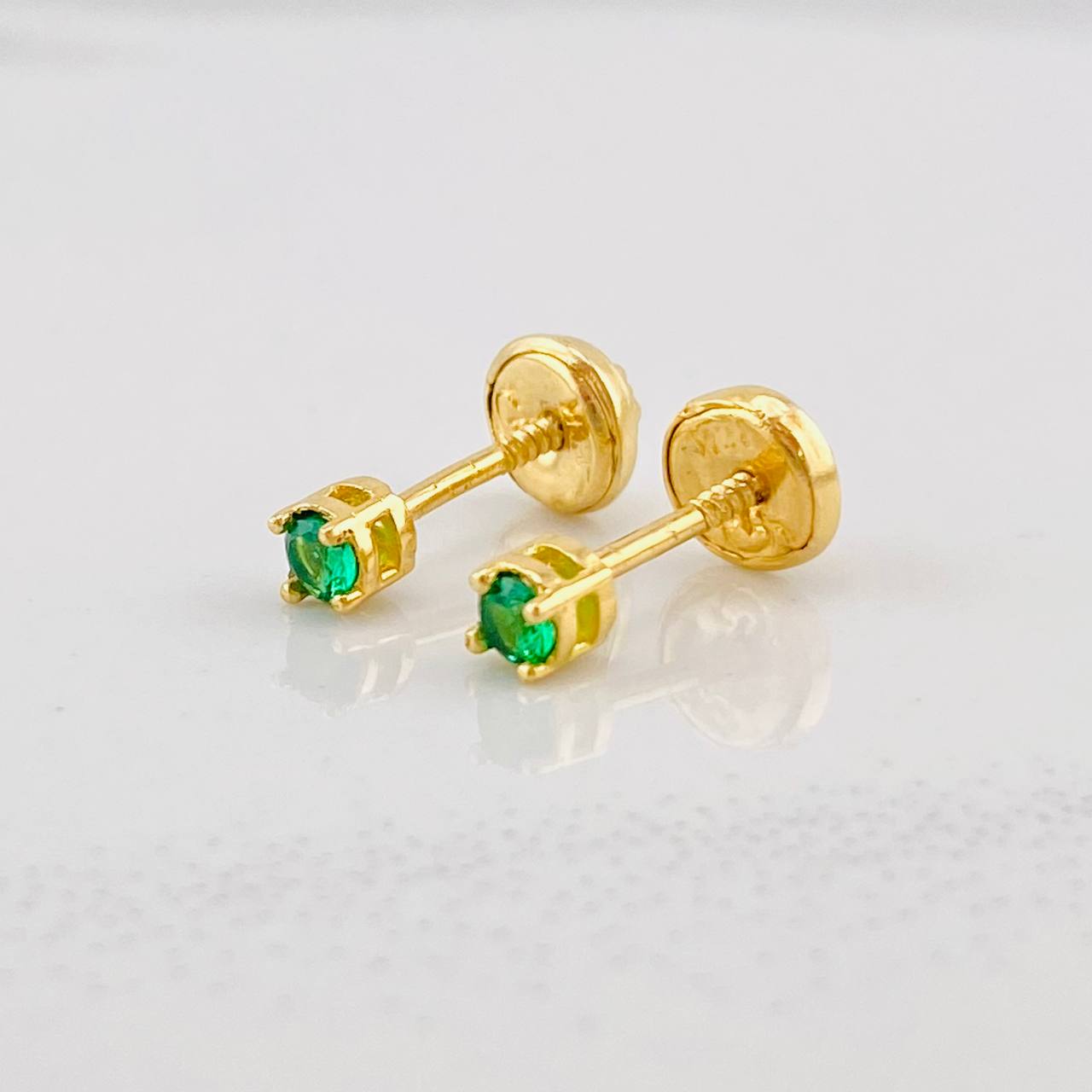 Topos 4 Garras 0.6g / in / 2.63mm Oro Amarillo 18K