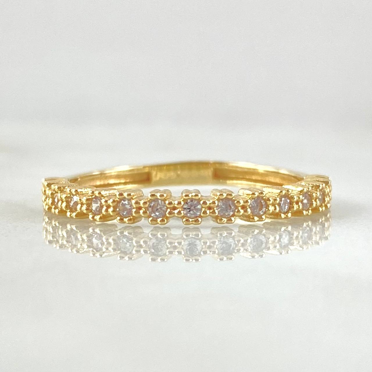 Bubbling Eyes Ring 1.65gr / Size 6 3/4 / 18K Gold *