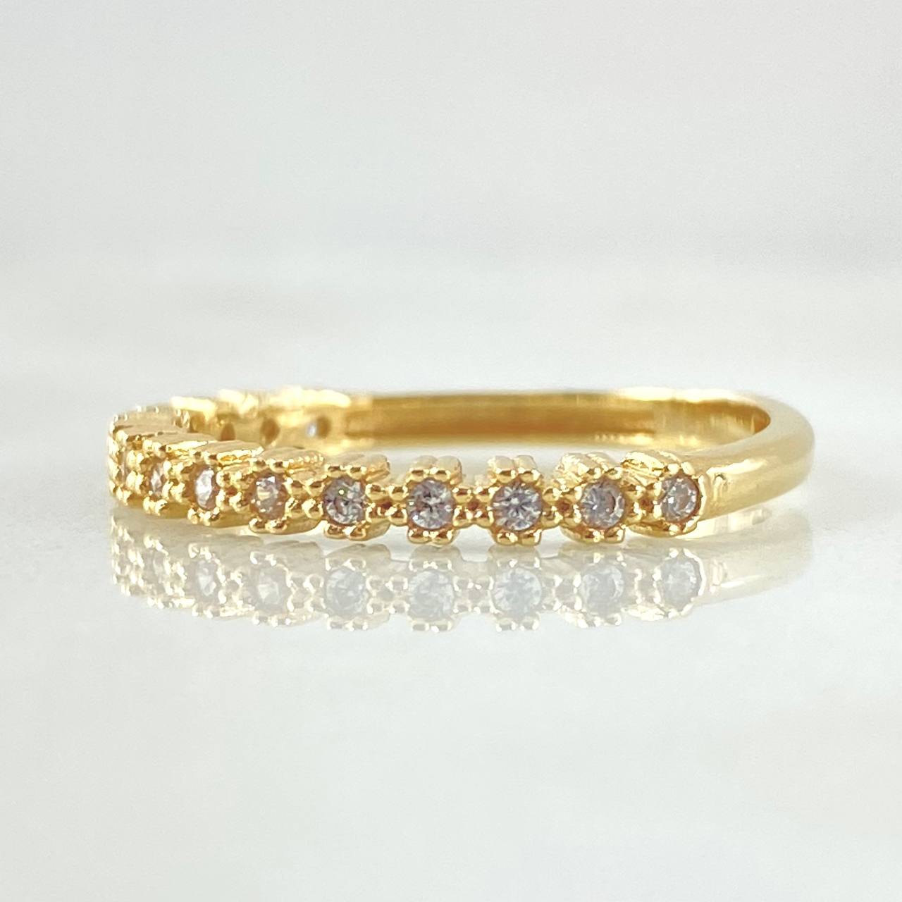 Bubbling Eyes Ring 1.65gr / Size 6 3/4 / 18K Gold *