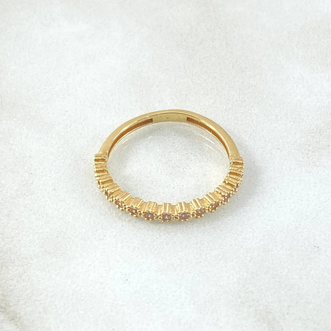 Bubbling Eyes Ring 1.25gr / Size 7 / 18K Gold