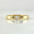 Anillo Solitario Liso Grueso 1.95gr / T7 1/ / Oro Amarillo 18K ©