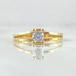 Solitaire Ring Bear TS 2.55gr / Size 7 / 18K Gold