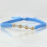 Blue Bracelet Charm Scrap GC 0.3gr / 18K Gold ©