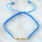 Blue Bracelet Charm Scrap GC 0.3gr / 18K Gold ©
