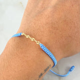 Blue Bracelet Charm Scrap GC 0.3gr / 18K Gold ©