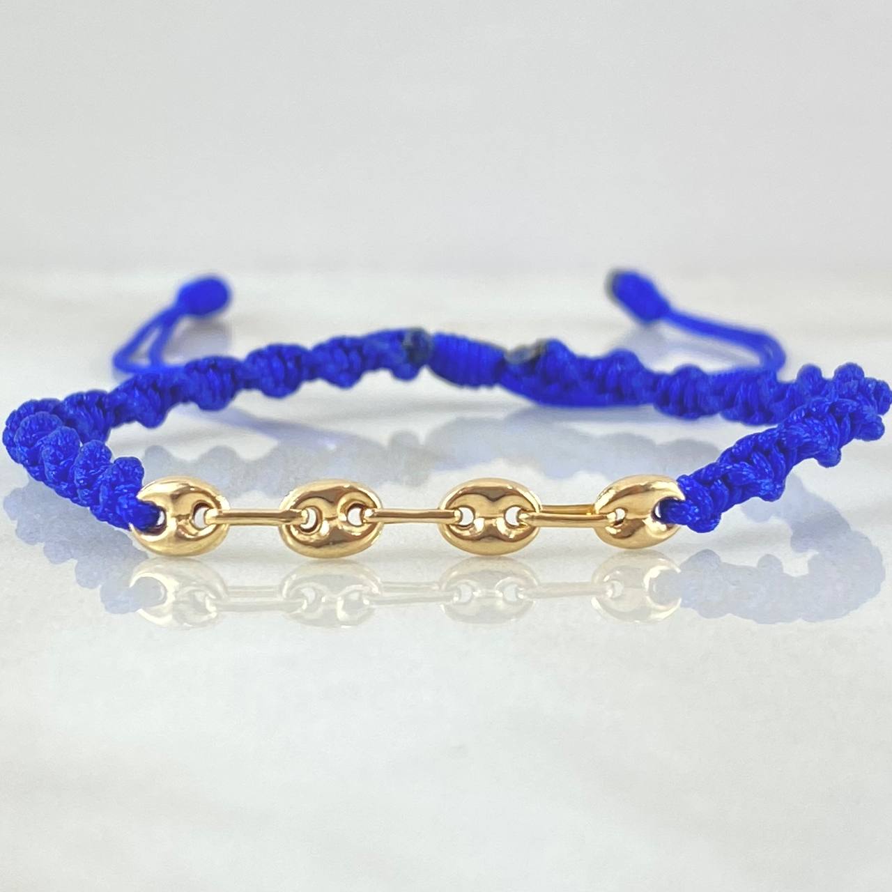 Royal Blue Bracelet Charm Scrap GC 0.5gr / 18K Gold ©