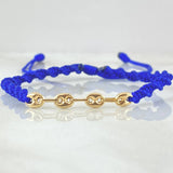 Royal Blue Bracelet Charm Scrap GC 0.5gr / 18K Gold ©