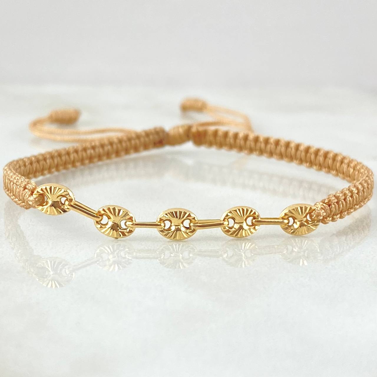 Coffee Bracelet Charm Scrap GC 0.6gr / 18K Gold ©