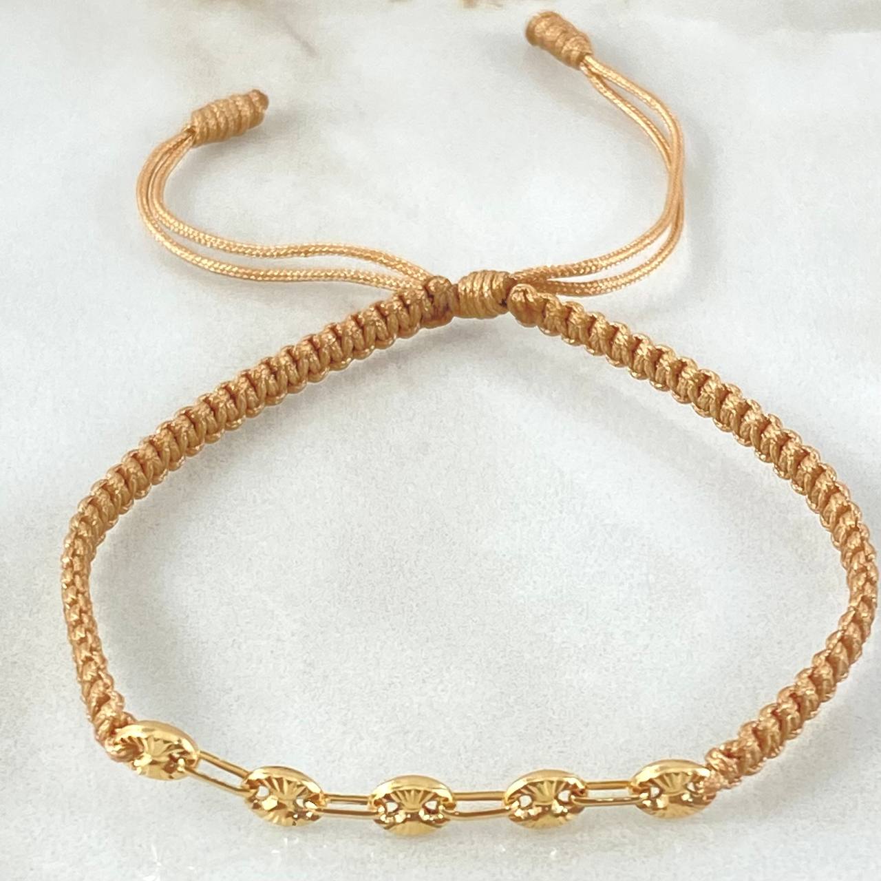 Coffee Bracelet Charm Scrap GC 0.6gr / 18K Gold ©