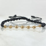 Black Bracelet Charm Scrap GC 0.4gr / 18K Gold ©