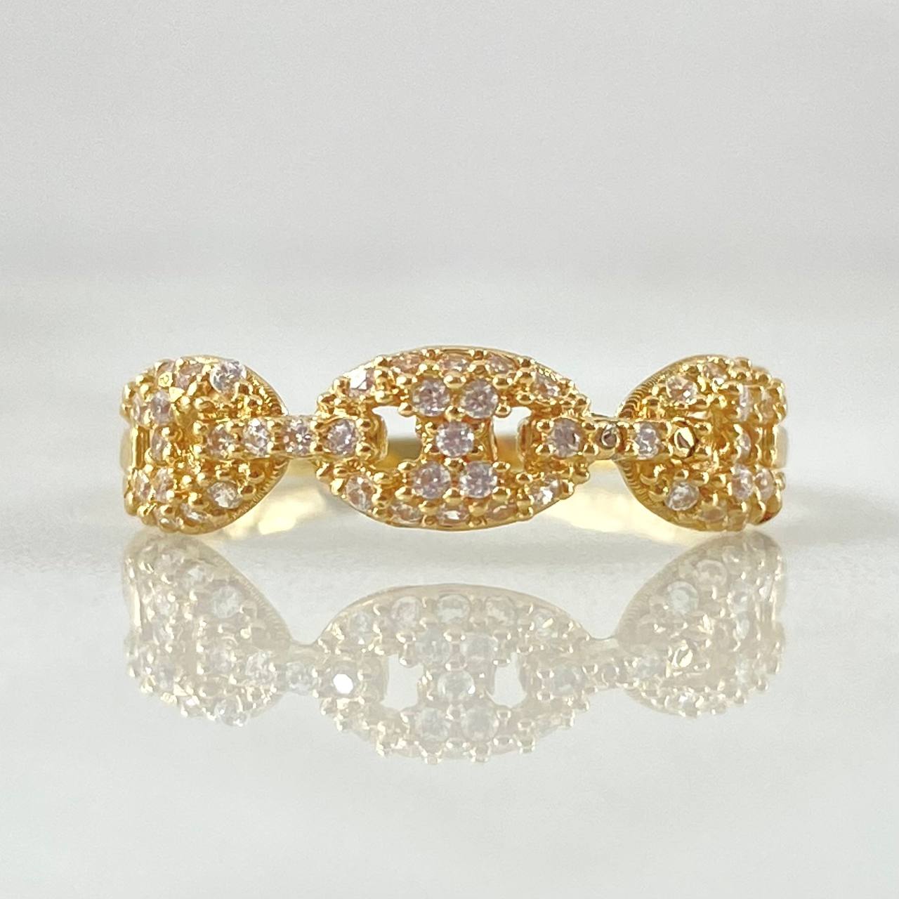 GC Dense Ring 1.9gr / Size 6 3/4 / 18K Gold *