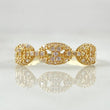 GC Dense Ring 1.9gr / Size 6 3/4 / 18K Gold *