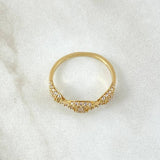 GC Dense Ring 1.9gr / Size 6 3/4 / 18K Gold *