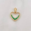 Dije Corazon 1.65g / 3/4 in Oro Amarillo 18K