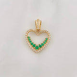 Dije Corazon 1.65g / 3/4 in Oro Amarillo 18K