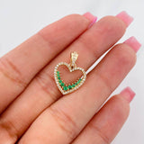 Dije Corazon 1.65g / 3/4 in Oro Amarillo 18K