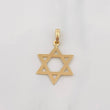 Dije Estrella David 1.85g / 1 1/4 in Oro Amarillo 18K