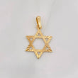 Dije Estrella David 0.8g / 3/4 in Oro Amarillo 18K