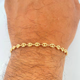GC Anklet 4.6gr / 9 1/2 in / 18K Gold $
