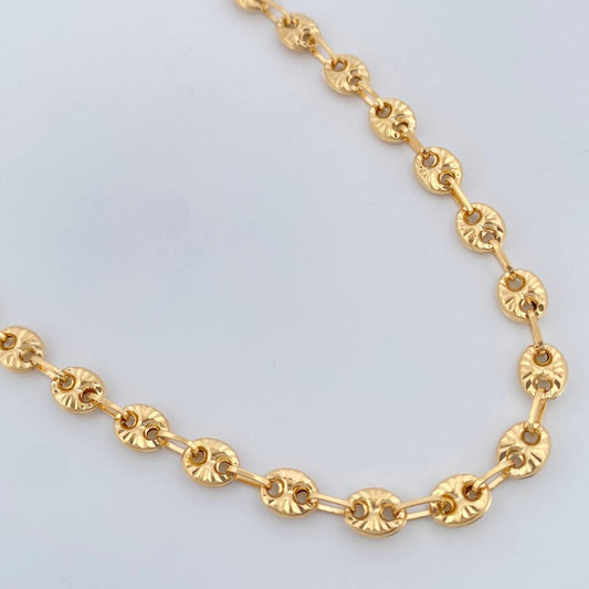 GC Chain 11.6gr / 23 1/2 in / 18K Gold $
