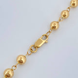 Rosario Virgen Milagrosa Cruz Cristo 12.95gr / 21 1/4 in / 5mm Oro Amarillo 18K $