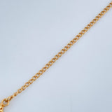 Clover Bracelet Classic Link 2.45gr / 7 1/2 in / 1.5mm 18K Gold &
