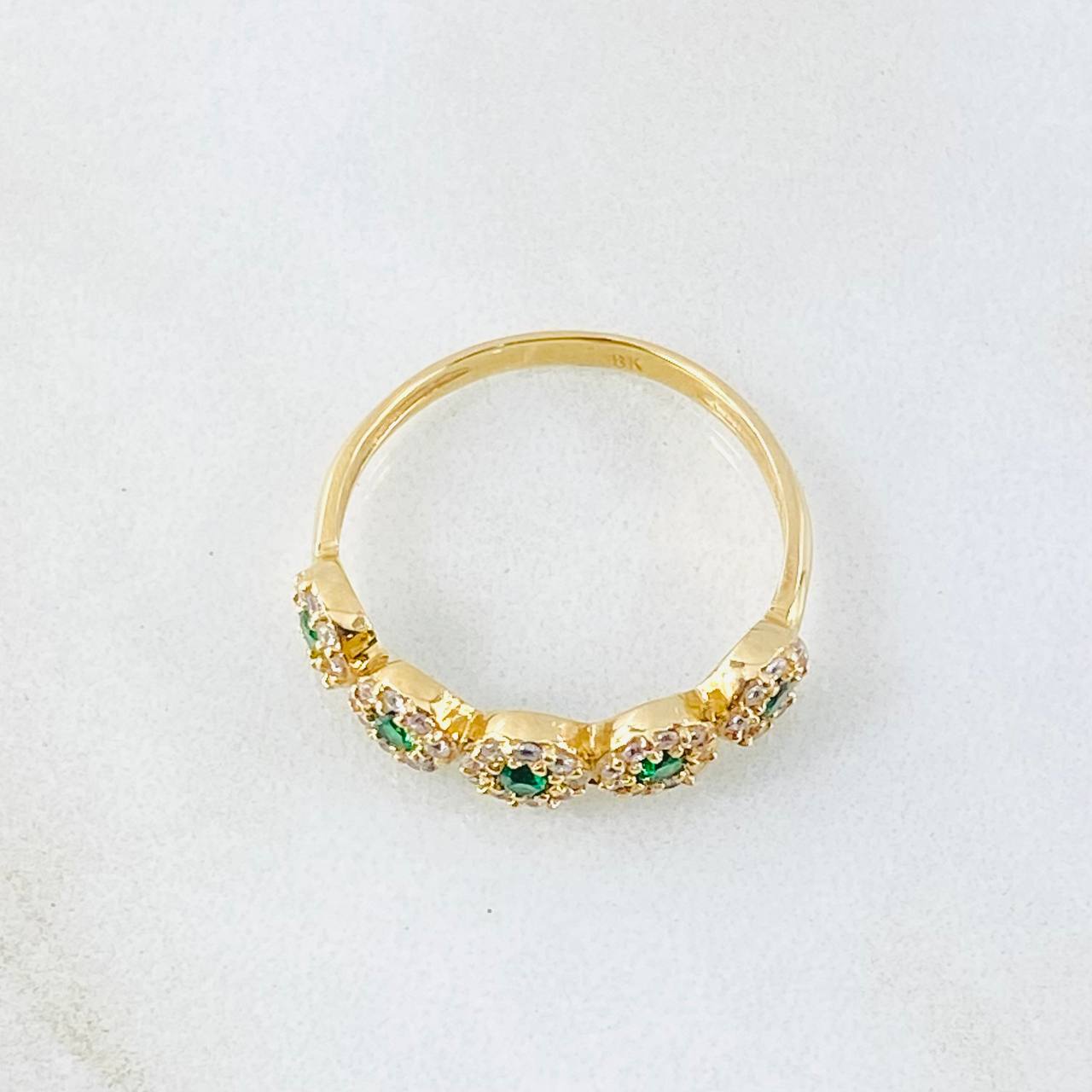 Anillo Churumbela Tupida 2gr / T6 1/4 / Oro Amarillo 18K ©