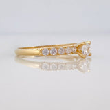 Anillo Solitario Churumbela 1.95g / T7 1/4 Oro Amarillo 18K