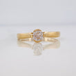 Anillo Solitario 1.95g / T5 1/4 Oro Amarillo 18K