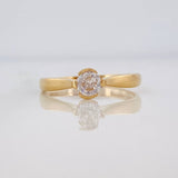 Anillo Solitario 1.95g / T5 1/4 Oro Amarillo 18K