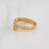 Anillo Cruz 3.05g / T6 1/2 Oro Amarillo 18K