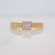 Anillo Solitario Churumbela 2.35g / T6 3/4 Oro Amarillo 18K