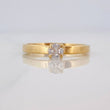 Anillo Solitario 2.5g / T7 3/4 Oro Amarillo 18K