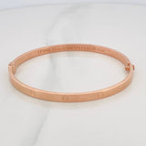 Bracelet Screw Hoop 5.95g / 6 3/4 in / 3.95mm 18K Rose Gold