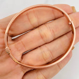 Bracelet Screw Hoop 5.95g / 6 3/4 in / 3.95mm 18K Rose Gold