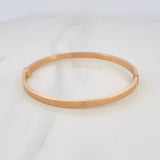Bracelet Screw Hoop 6.75g / 6 3/4 in / 3.95mm 18K Rose Gold