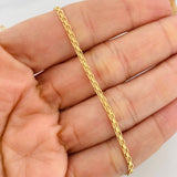 Bracelet China 1.4g / 7 1/2 in / 1.85mm Yellow Gold 18K