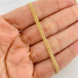 Pulso China 1.55g / 7 1/2 in / 3.09mm Oro Amarillo 18K