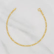 Figaro Bracelet 1.05g / 7 1/4 in / 2.35mm 18K Yellow Gold