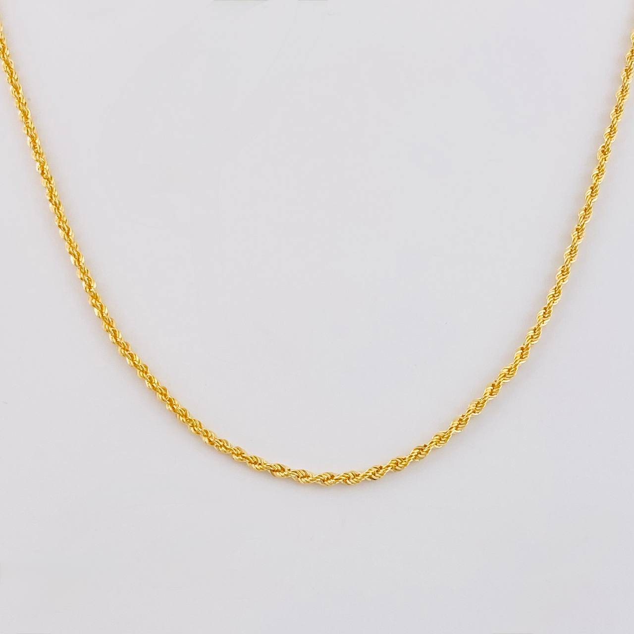 Cadena Lazo 2.5 g / 23 1/2 in / 1.9 mm Oro Amarillo 18K