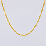 Cadena Lazo 2.5 g / 23 1/2 in / 1.9 mm Oro Amarillo 18K