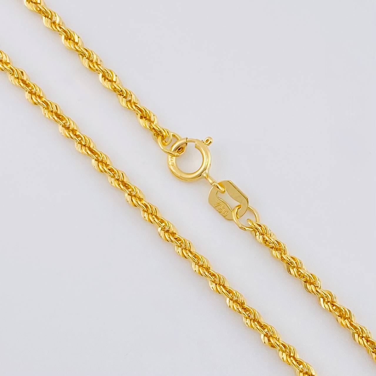 Cadena Lazo 2.5 g / 23 1/2 in / 1.9 mm Oro Amarillo 18K
