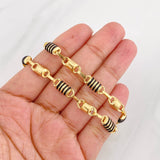 Cadena Rustica Barril 20.15g / 24 in / 5.8mm Oro Amarillo 18K